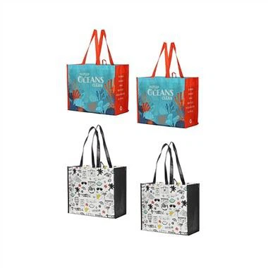 パーソナライズされた再利用可能な食料品トートバッグ