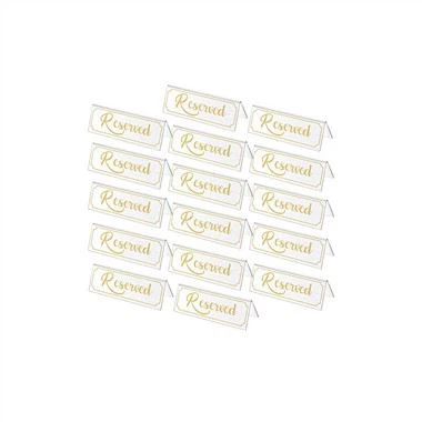 指定席透明アクリルサイン