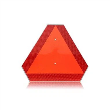 動きの遅い車両の三角形の記号